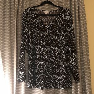 Polka dot rarely worn shirt 2X